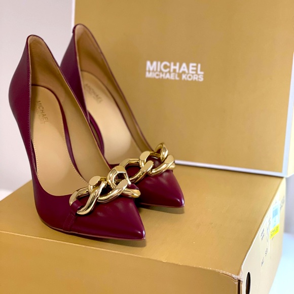 Michael Michael Kors Dark Berry heels pump - Picture 3 of 3